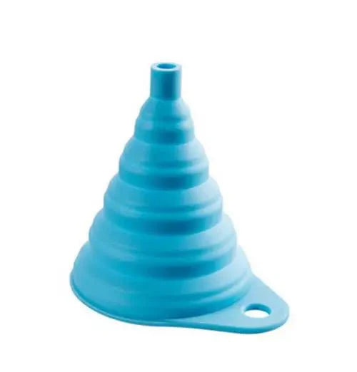 Universal Silicone Foldable Funnel | Compact and Space-Saving Kitchen Tool